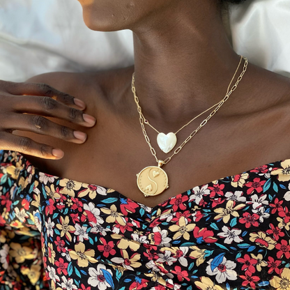 BALANCE JW Original Pendant Coin Necklace