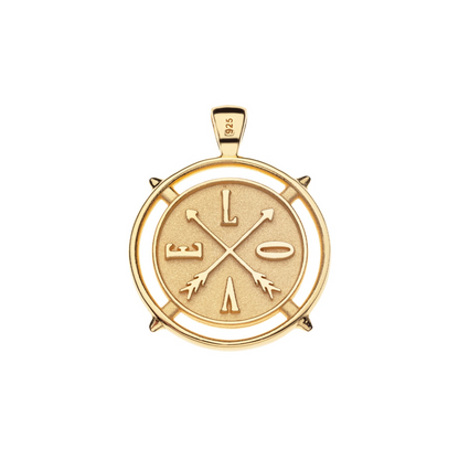 El Corazon Love Pendant Necklace