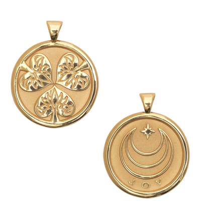 JOY JW Small Pendant Coin Necklace