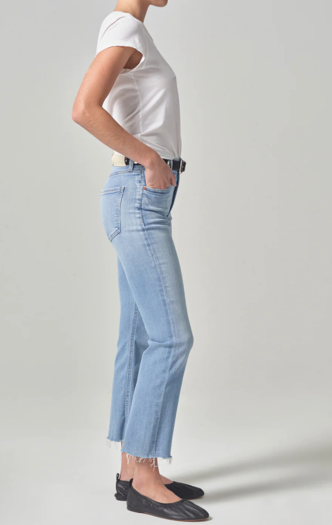 Isola Mid-Rise Cropped Boot in Marquee