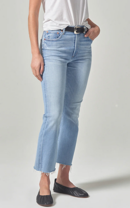 Isola Mid-Rise Cropped Boot in Marquee