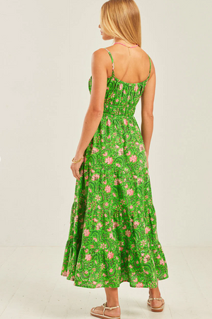 Lime Jungle Seychelles Dress