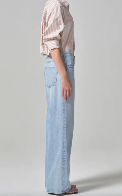 Annina High Rise Wide Leg 30" in Alemayde