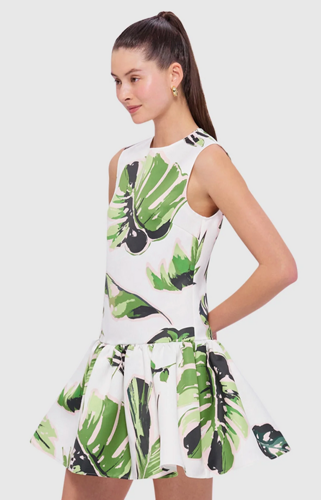 Petra Mini Dress in Botanica Print