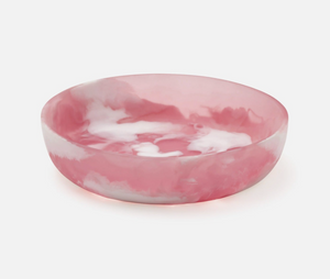 Hugo Pink Swirled Serving Bowl