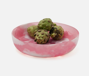 Hugo Pink Swirled Serving Bowl