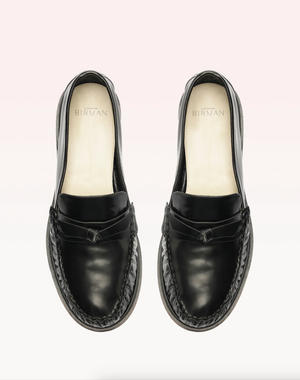 Clarita Laser Loafer in Black