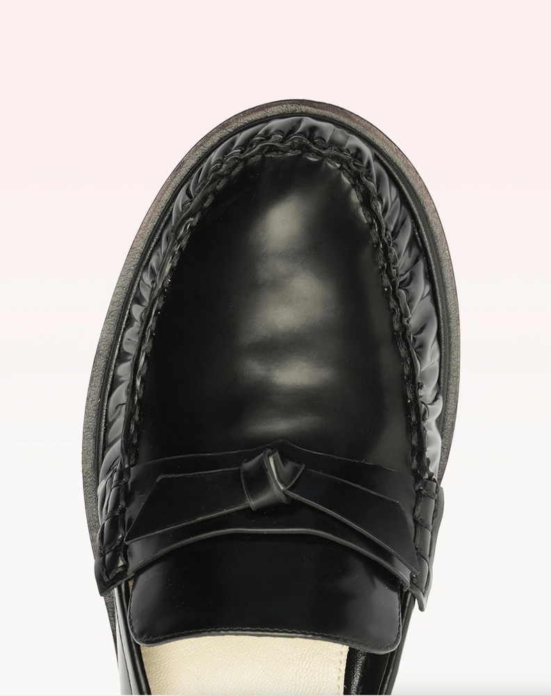 Clarita Laser Loafer in Black