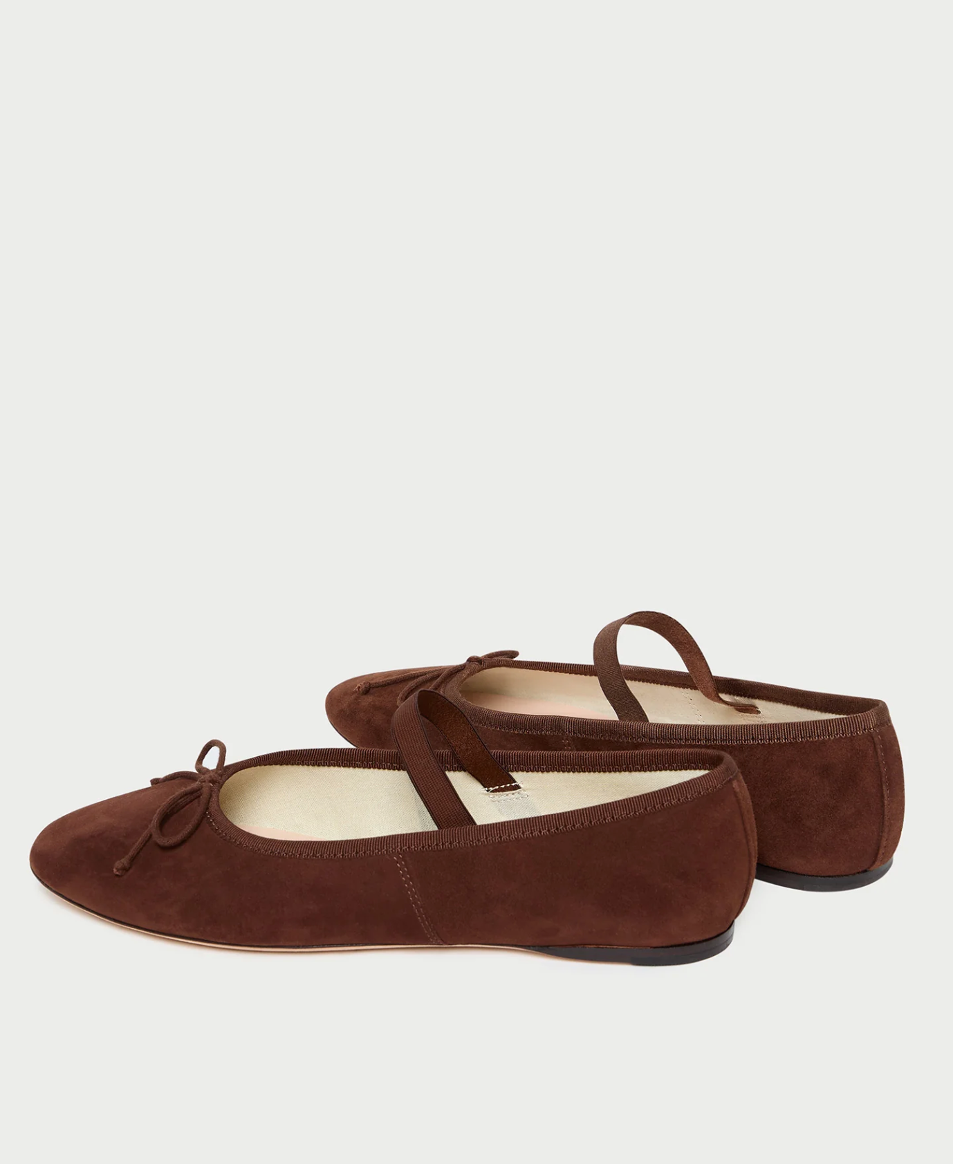 Leonie Espresso Suede Ballet Flat