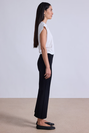 Rene Pull on Pant in Black