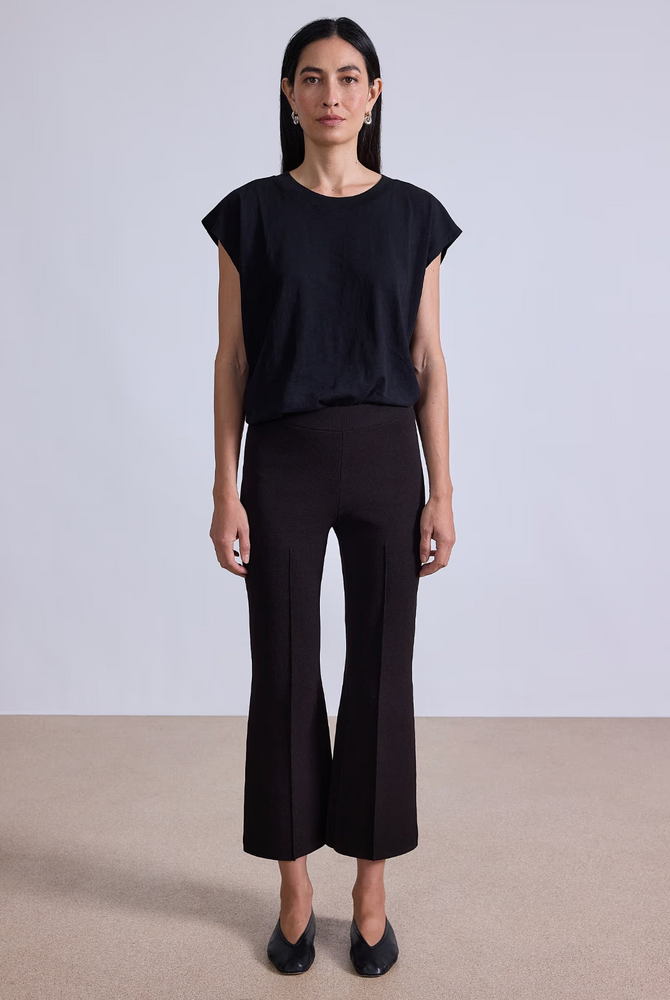 Rene Pull on Pant in Deep Espresso