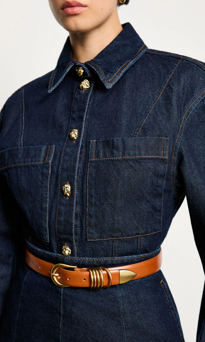 Hollyhock Gold in Terre & 24K Gold