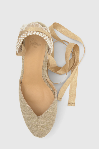 Chiara Espadrille in Oro Claro