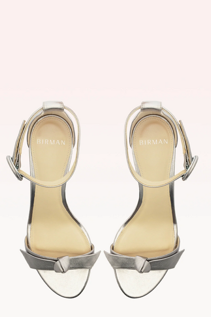 Clarita Buckle 60 in Argento