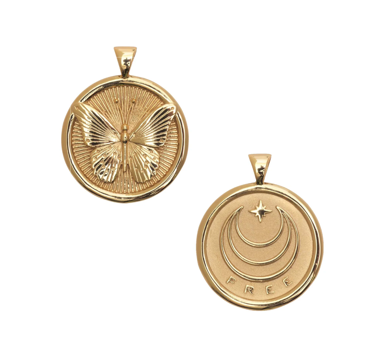 FREE JW Small Coin Necklace