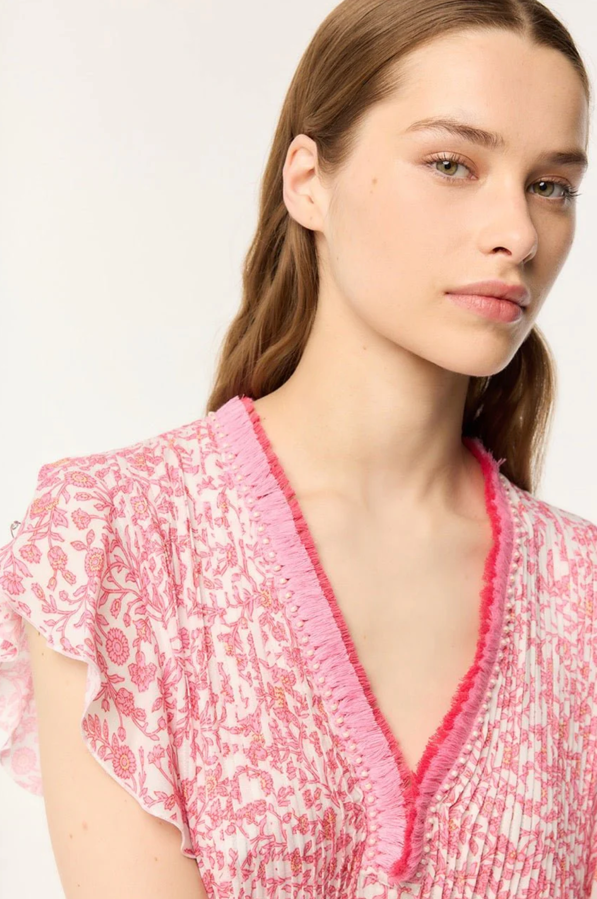 Mini Dress Sasha in Pink Lazuli