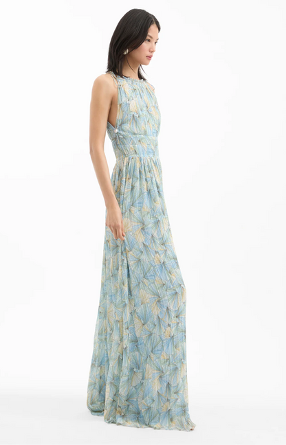 Yardley Pleated Maxi Dress