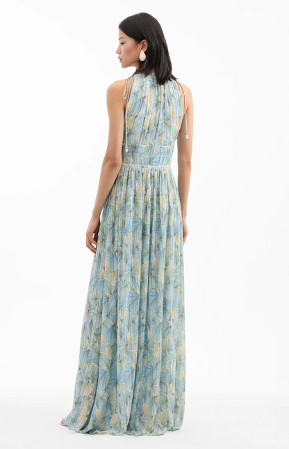 Yardley Pleated Maxi Dress