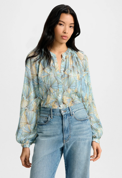 Fennel Pleated Blouse