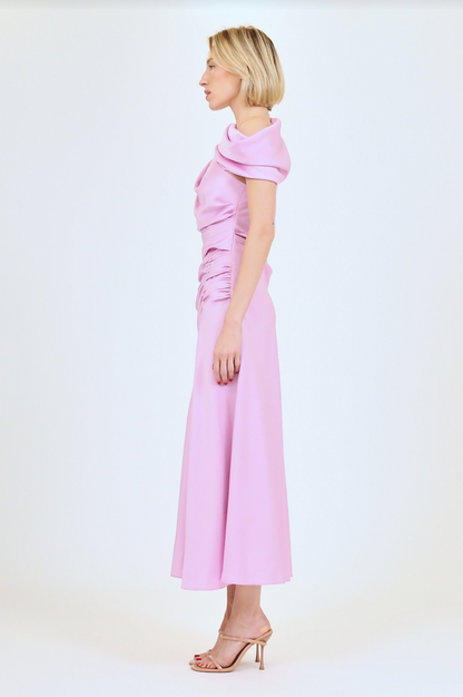Joanna Midi Dress in Orchid