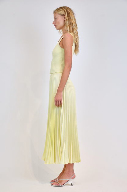 Melanie Midi Skirt in Sunglow