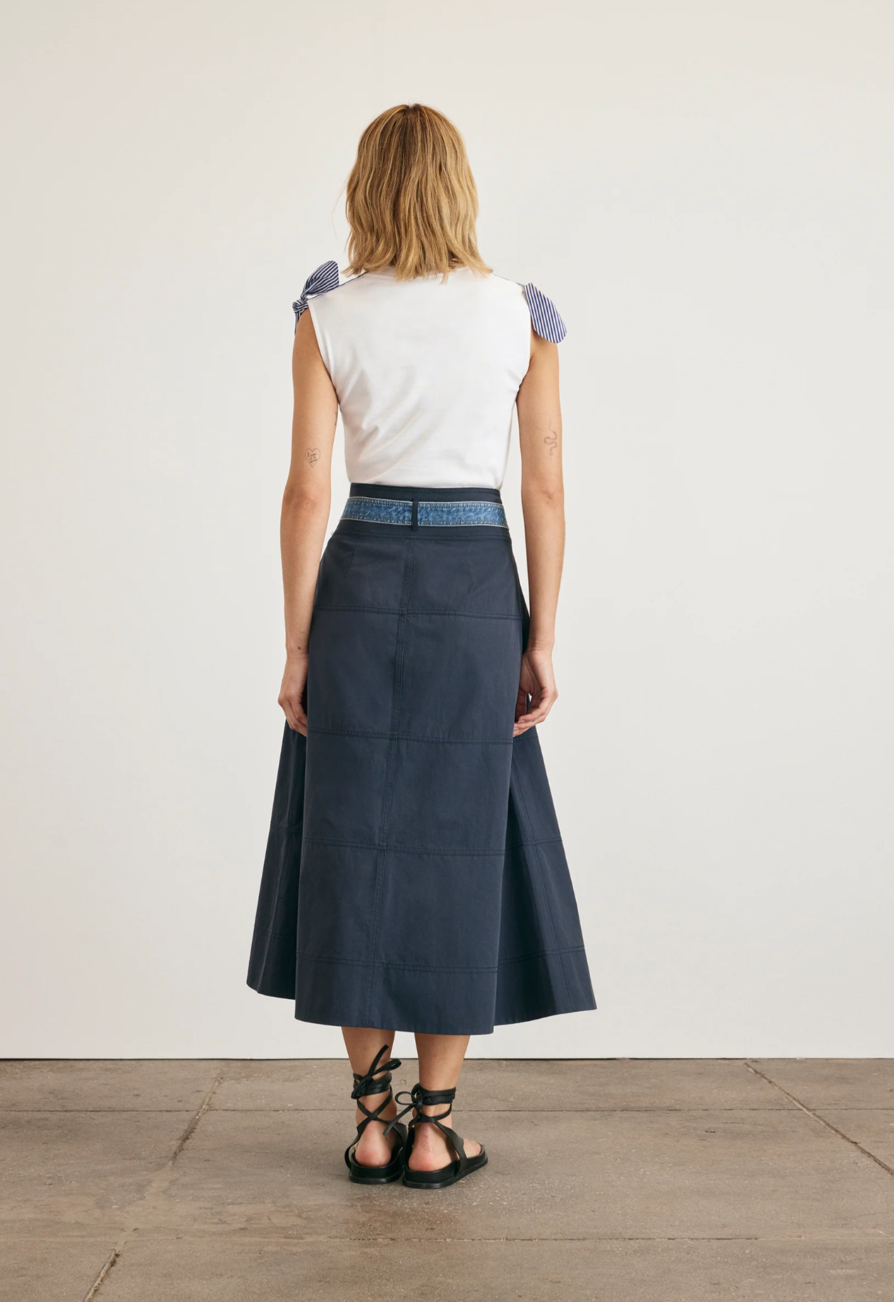 Mary Top in Optic White