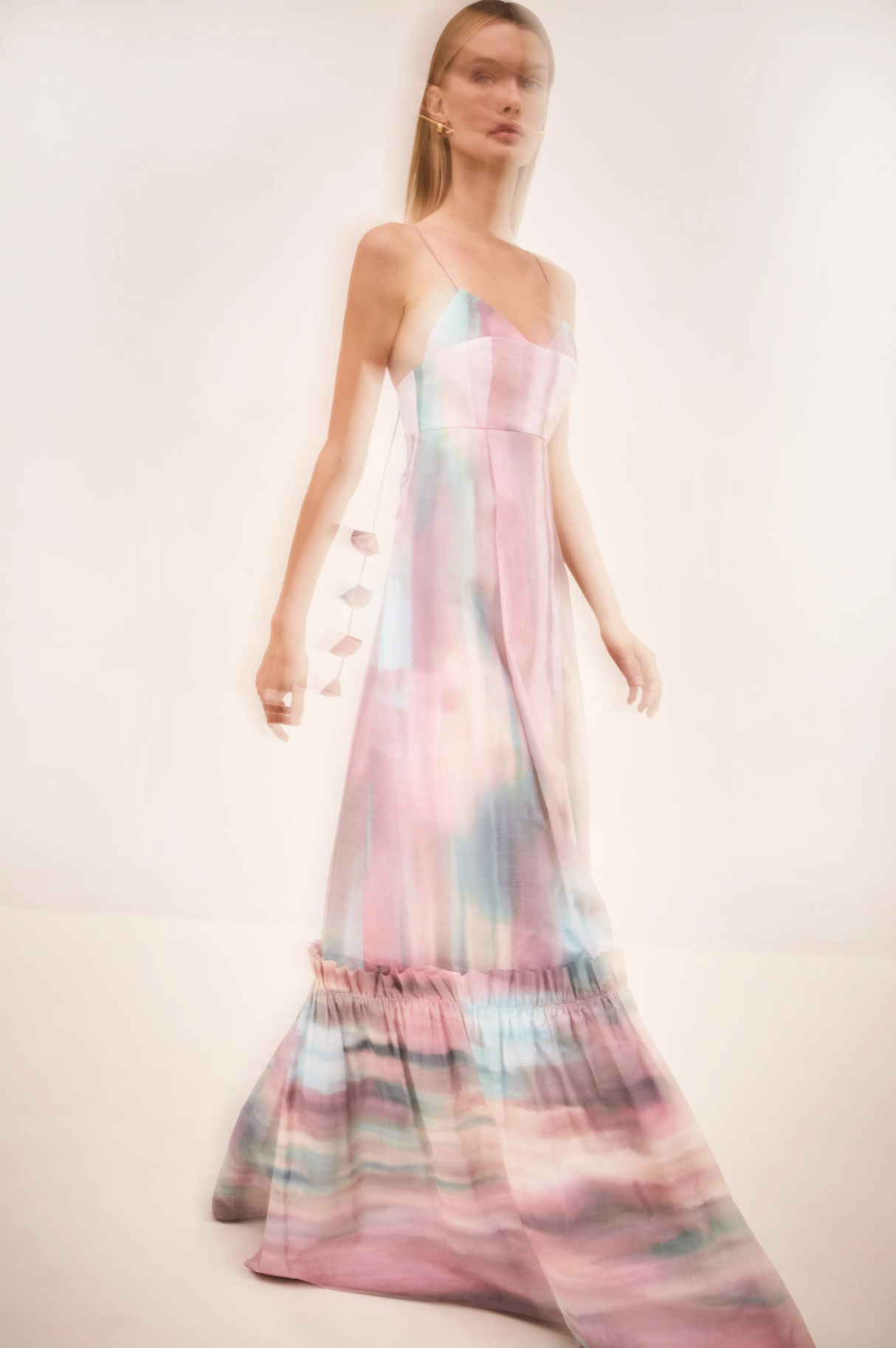 Danielle Dress in Aurora Pink