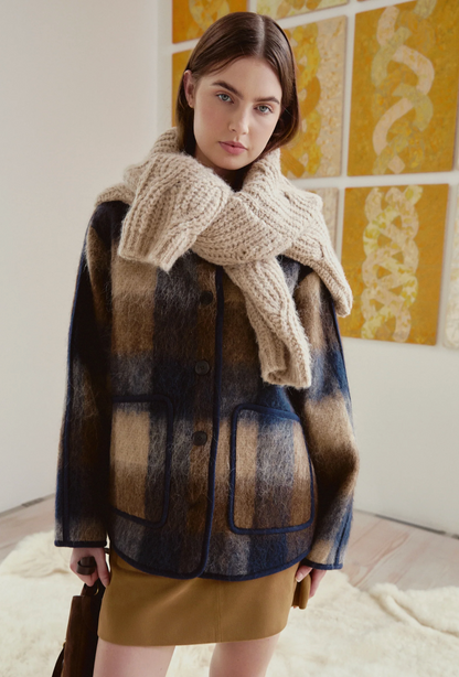 Janet Jacket in Toffee Multi