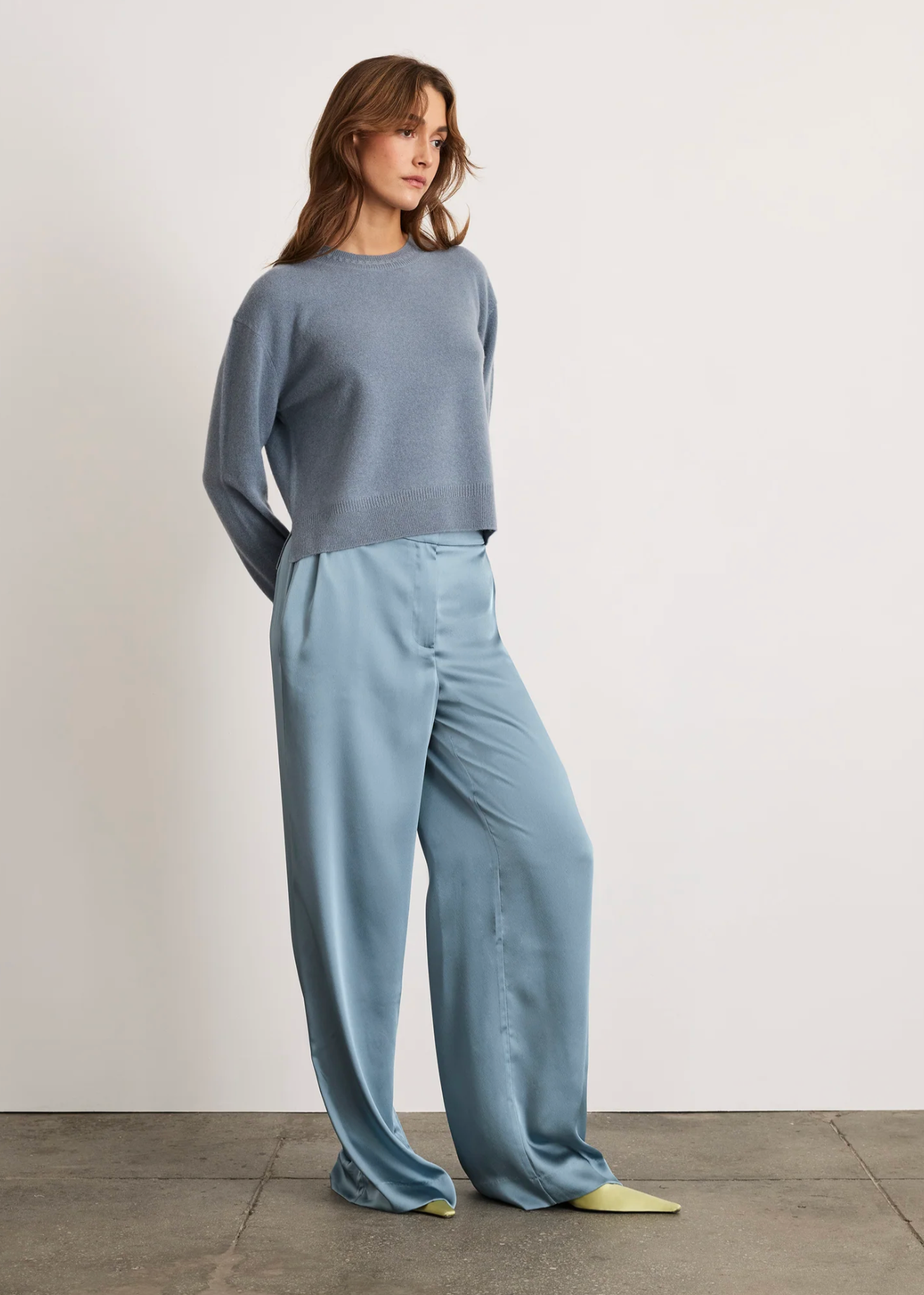 Katrina Pant in Cloudy Seafoam