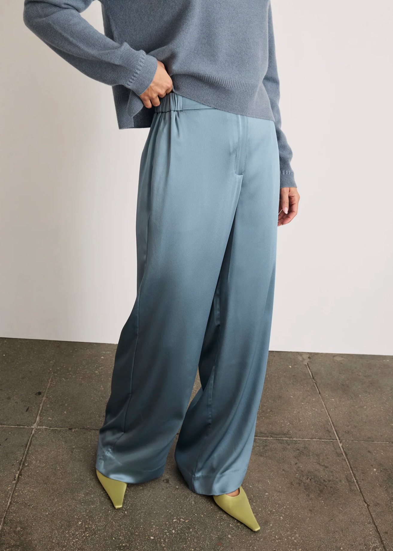 Katrina Pant in Cloudy Seafoam