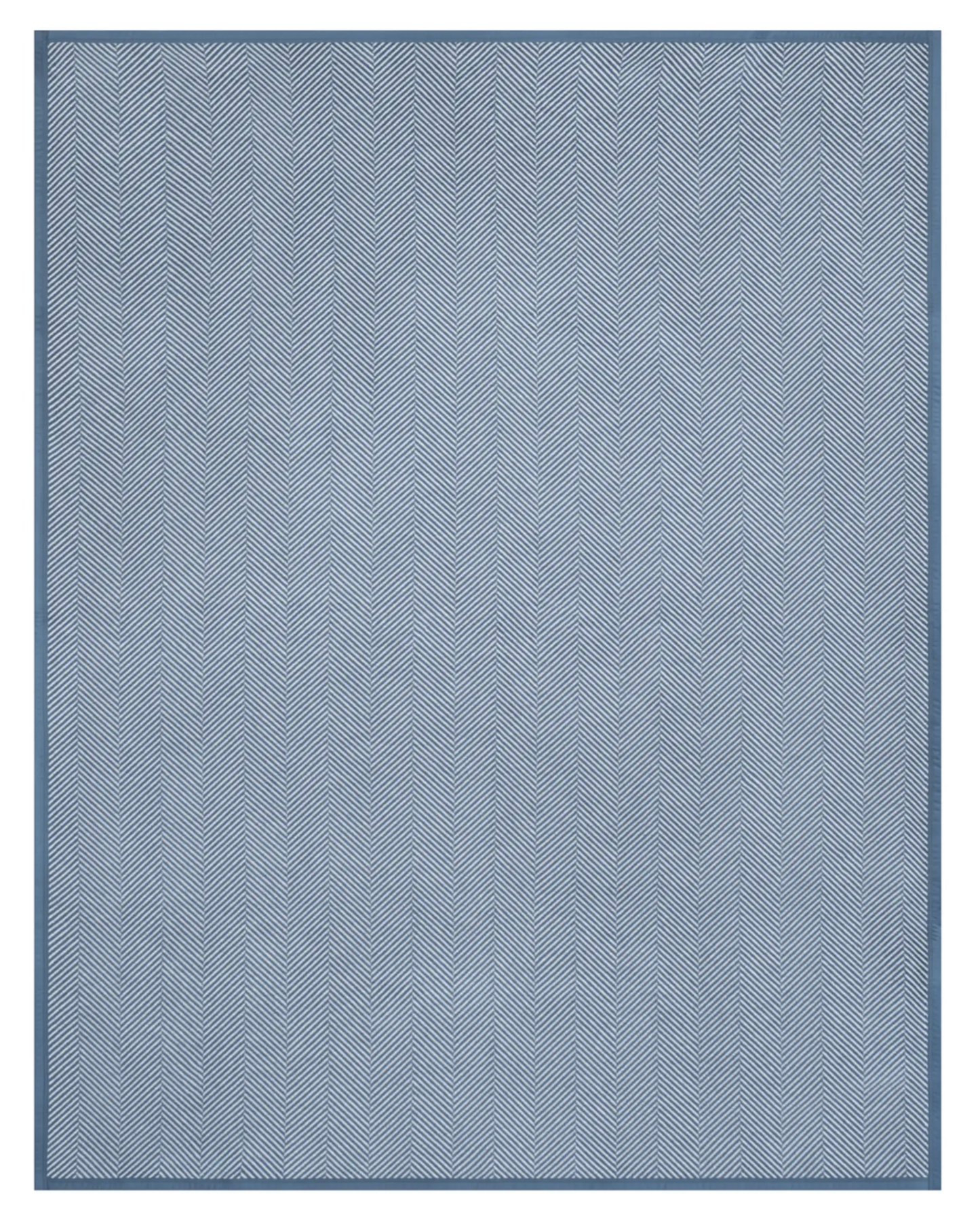 Harborview Herringbone Cornflower Blanket