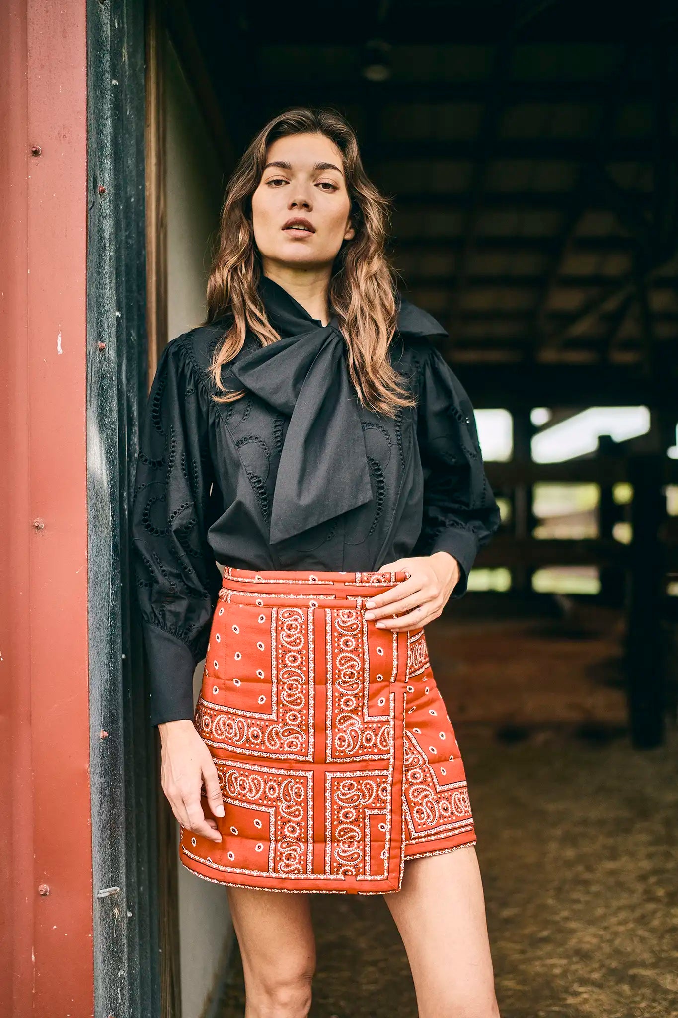 Shay Blouse in Black