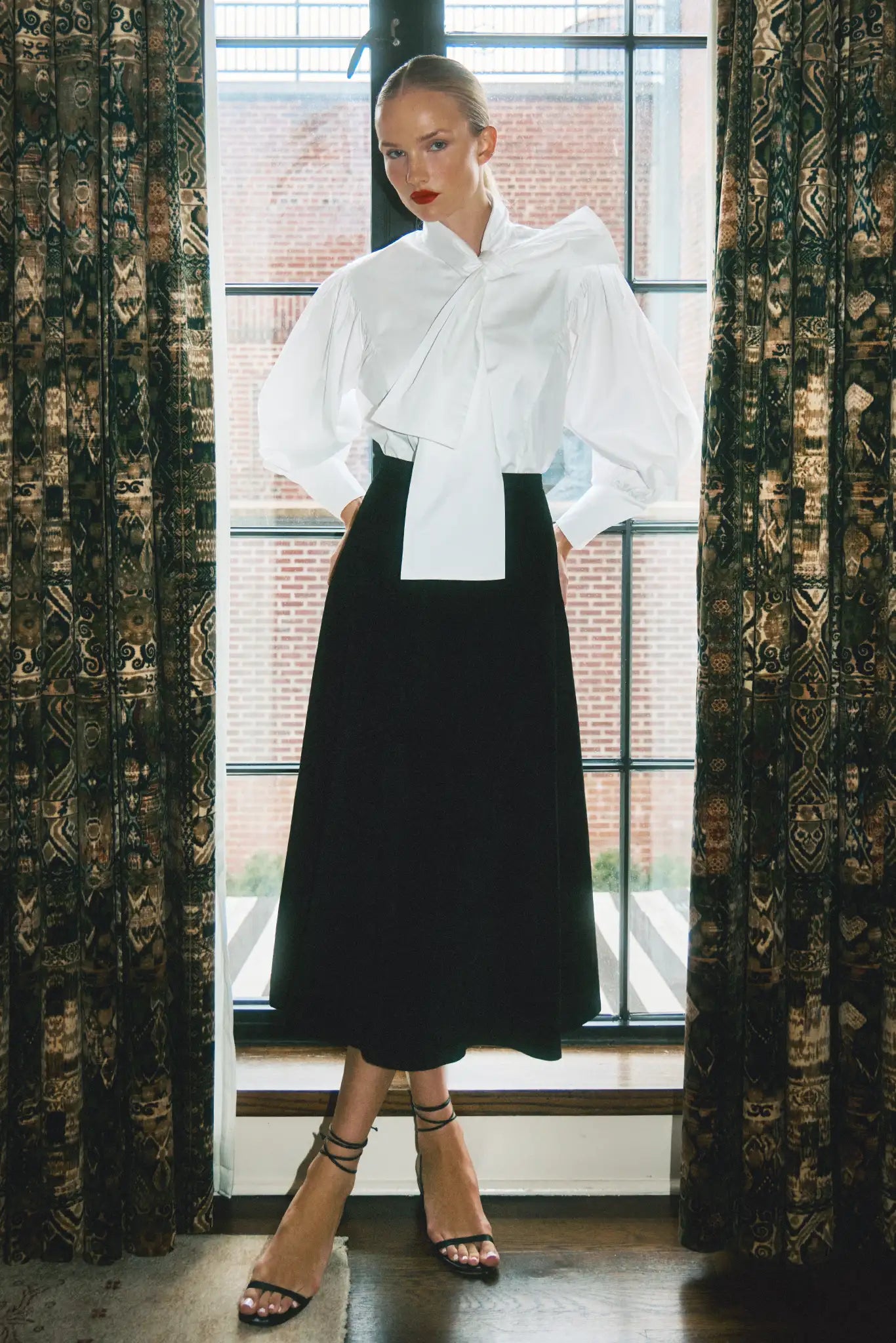 Shay Blouse in Bright White