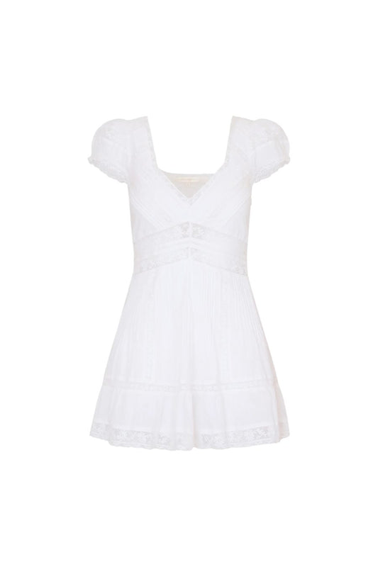 Edena Dress in White