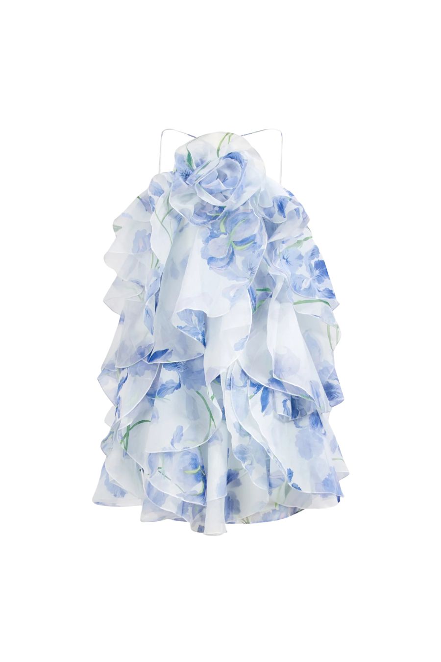 Pandorea Layered Mini Dress in Iris