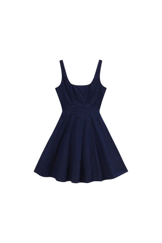 Wells Mini Dress Navy