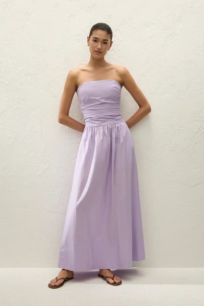 Vera Maxi Dress in Lilac