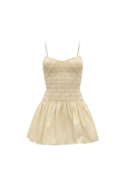 Araceli Mini in Butter Textured Gingham