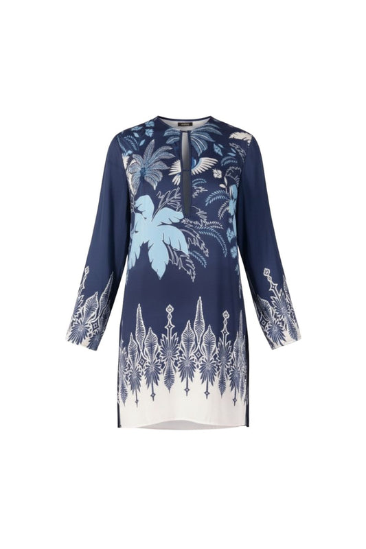 Mini Dress Gia in Navy Canopy