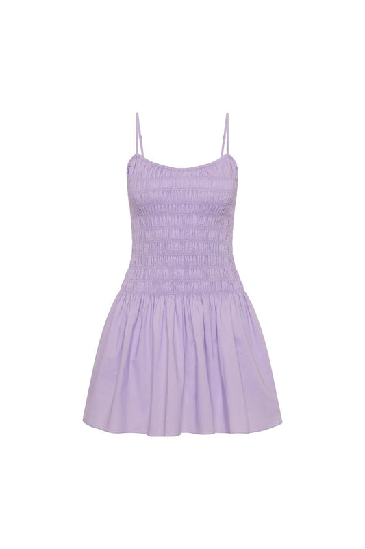 Araceli Mini Dress in Lilac