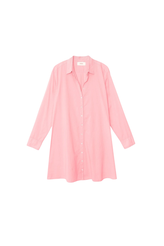 Hot Coral Bobby Dress