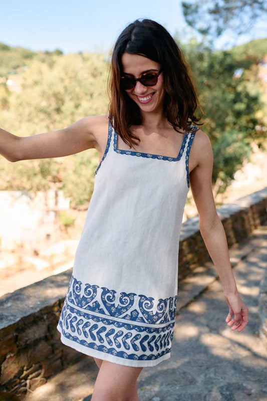 Lissie Natural Linen Dress