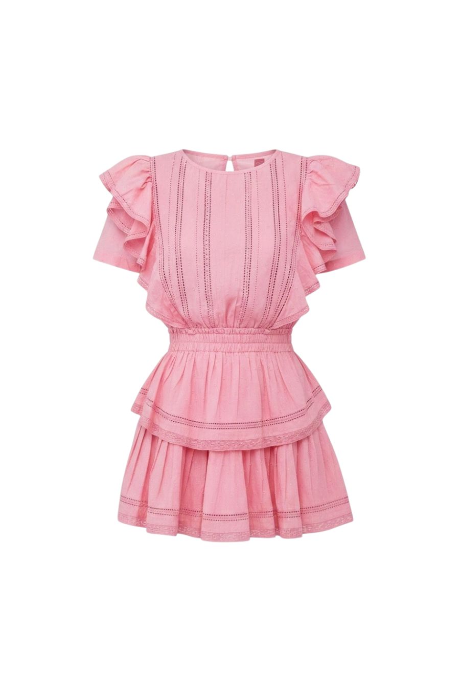 Natasha Dress in Vivid Pink