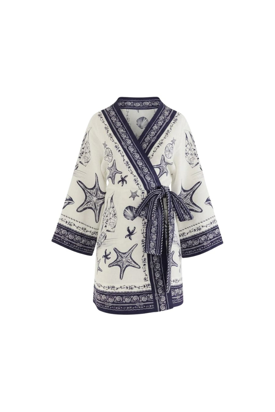 Coast Scarf Mini Dress in Off-White