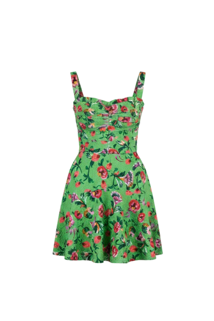 Rae Short Dress in Saffier Apple