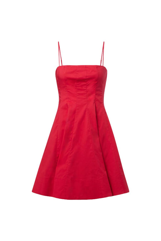 Wylie Mini Dress in Cherry