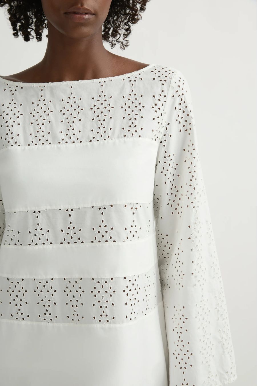 Harriet Dress in Vintage White