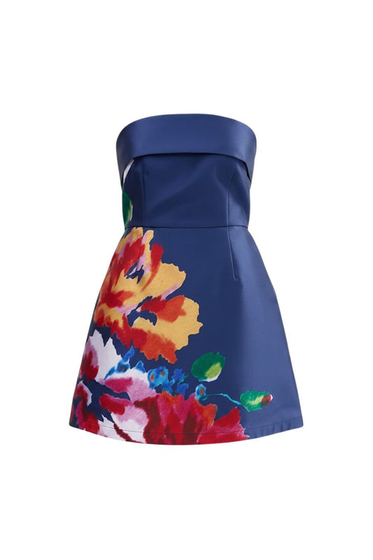 Sutton Dress in Royal Papaya