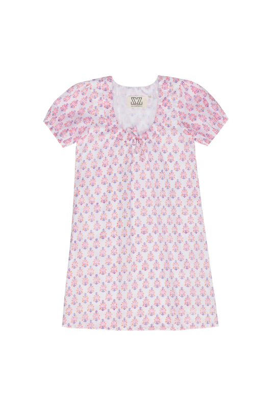 Mansi Dress in Berry Print