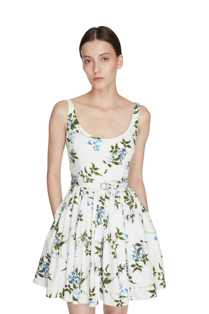 Eglantine Mini In Lilac Lillies/Cherry Print